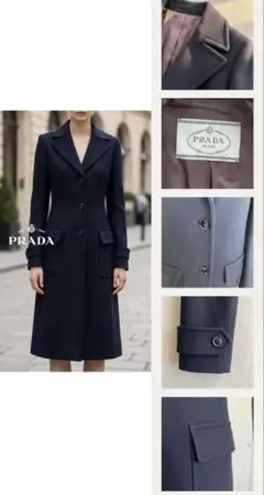 2026年最新】PRADA レディース ロングコートの人気アイテム - メルカリ