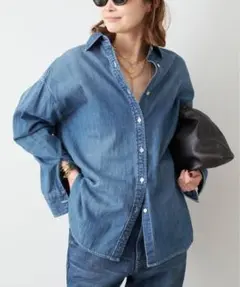 一度のみ着用美品！Lee デニムシャツのサムネイル
