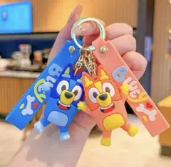 訳あり　ブルーイ　ビンゴ　キーホルダー 2点セット　バンザイバージョンのサムネイル