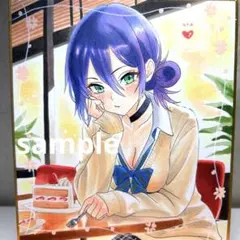 【本日限り】チェンソーマン レゼ 手描きイラスト