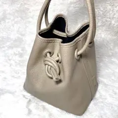 VASIC BOND MINI ボンドミニ 巾着 ショルダーバッグ グレージュ