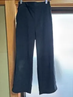 ブラック ワイドパンツ サイズS