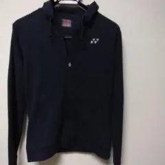 YONEX ネイビー フルジップパーカー M