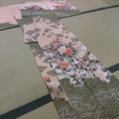 濃紺 金彩 華やか 訪問着 紋なし トールサイズ - メルカリ