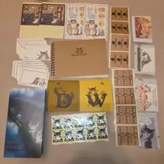 わちふぃーるど ダヤン カードケース メモ帳 ポストカード シール等 25点