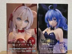 バニーver.のアーリャとロキシー・ミグルディアのフィギュア2体セットのサムネイル