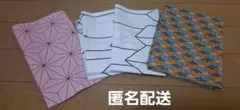 鬼滅柄　生地　４枚セット