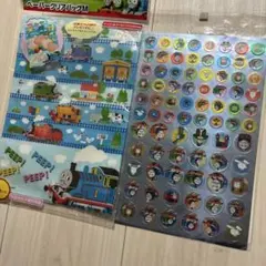 きかんしゃトーマス　シール　機関車トーマス　キラキラシール　日本製