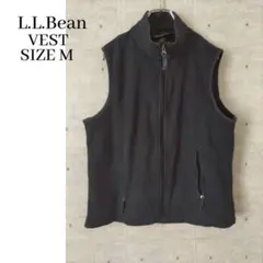 L.L.Bean フリース ベスト ネイビー M.
