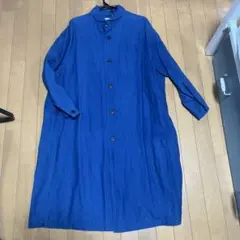 リネン スーパーロングコート ショップコート マキシ丈 gaultier 古着