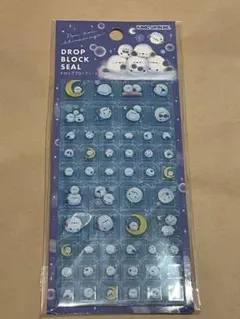 新品　ドロップブロックシール　カミオジャパン　シマエナガ