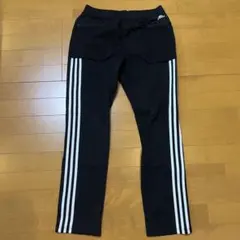 adidas ブラック ジャージ　パンツ　ズボン　Lサイズ