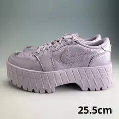 25.5cm ナイキ ウィメンズ エアジョーダン1 ブルックリン ロー ピンク紫