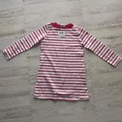 【新品】ミキハウス 長袖ワンピース 110サイズ