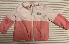 ベビー　ジャケット　GAP 90サイズ　ピンク　ウインドブレーカー　アウターのサムネイル