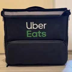 Uber Eats 配達バッグ 黒 大容量 リュック型 保温保冷 公式/ロゴありのサムネイル