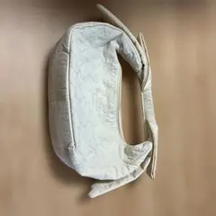 アイボリー キルティング トートバッグ