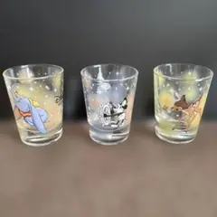 ディズニー　オリジナルショットグラス　3個セット
