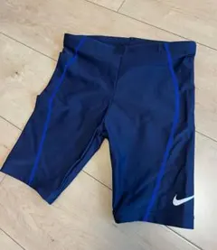 【120】NIKE 水着　ネイビー×ブルーライン