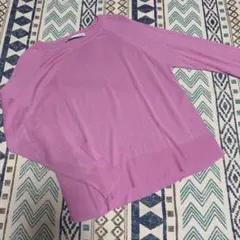 ZARA ザラ ピンク ニット セーター 長袖 ドロップショルダー