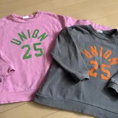 BREEZE UNION 25 トレーナー 2色セット　おそろい