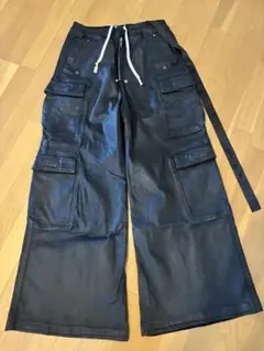 ま*さ様 cozy would wide leather dinim - メルカリ