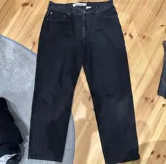 Levi's 550 RELAXED FIT ブラックデニム W36 L32