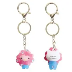 ミャクミャクなりきり クリアキティ ストラップ