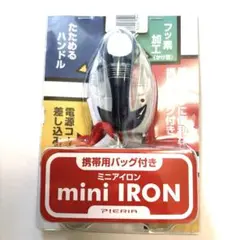 未使用　ドうウシシャ携帯用バッグ付き　ミニアイロン DMA-04　手芸用