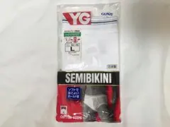 新品！当時物/GUNZE/YG/グンゼ/セミビキニブリーフ/下着/レトロ/白/L