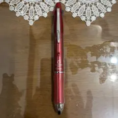 新品PILOT Dr. GRIP 4+1 ボールペン レッド