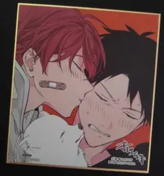 ギヴン展 入場特典 色紙 りつまふ 佐藤真冬 上ノ山立夏