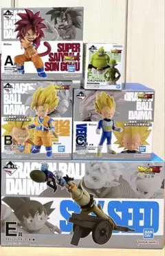 ドラゴンボール　一番くじ DAIMA ダイマ a b c e f 下位賞おまけ付