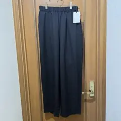 （未使用タグ付）バンヤードストーム　セミテーパードトロミパンツ　黒　Mサイズ