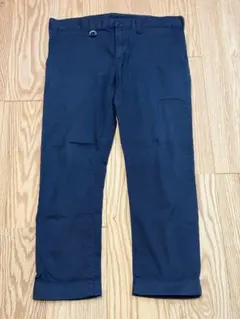 SOPH. ソフ コットンストレッチ チノパンツ ネイビーのサムネイル