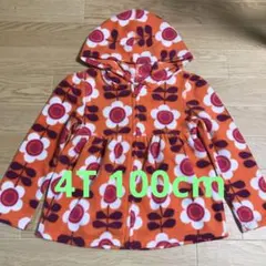 オールドネイビー　フリース　4T 100cm 女の子向け　花柄