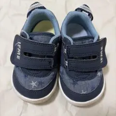 IEME ネイビー星柄スニーカー　13.5cm イフミー
