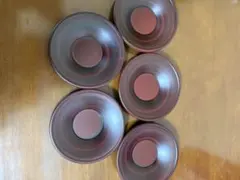 茶托 5枚セット 溜塗り 漆器