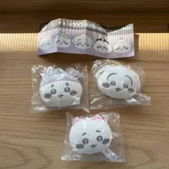 ちいかわ　マスコットミラー　リボン　ガチャガチャ　古本屋　カニ