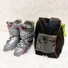 Dolomite スキー ブーツ グレー/ピンク