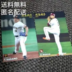2021 Calbee　【開幕投手カード】プロ野球チップスカード　２枚セット