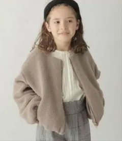 GLOBAL WORK ボアブルゾン アウター ふわふわ 160 cm