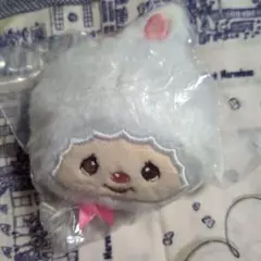 モンチッチ フェイスぬいぐるみ/チムたん（ホワイト）