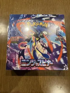 ポケモンカード　ニンジャスピナー ボックス シュリンク付き