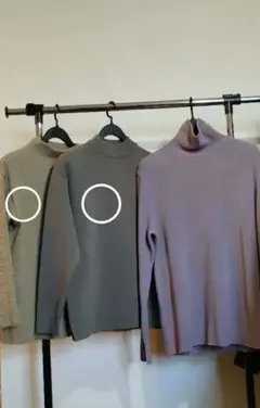 ユナイテッドトウキョウとステュディオスのニット　アバハウスのニットジャケット