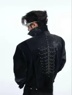 ✨極美品✨ARGUECULTURE ダメージ デニムジャケット&パンツ リベット ✨美品✨ARGUECULTURE ダメージ デニムジャケット&パンツ リベット