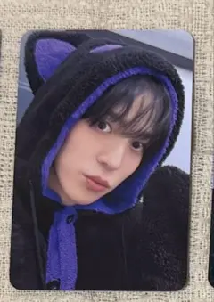 ateez makestar 黒猫 トレカ ユノ