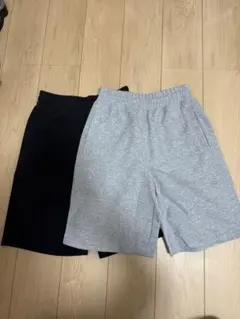 UNIQLO C スウェットショートパンツ（グレー・ブラック）