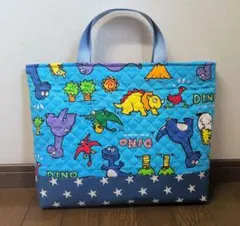 恐竜柄　レッスンバッグ