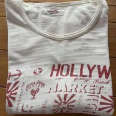 H.R.MARKET プリント　ロンT ホワイト